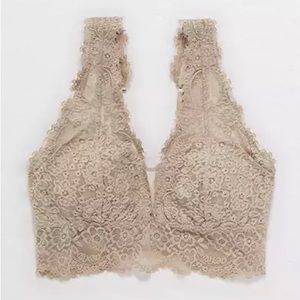 Aero Eyelash Lace Bralette - no padding